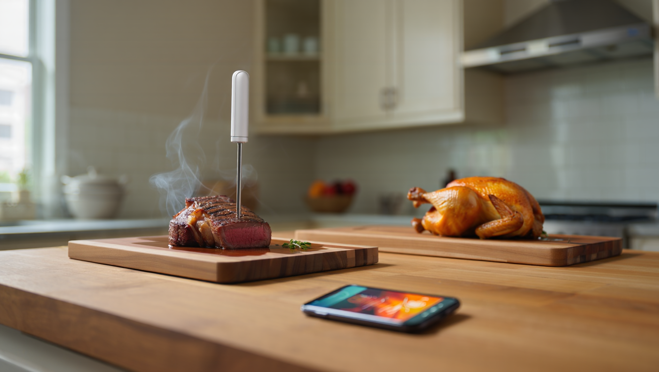 Smart Meat Thermometer - Illustration 1