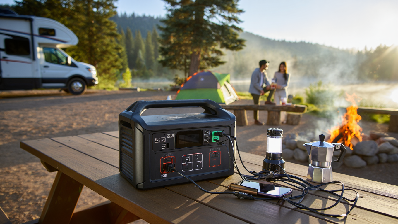 Portable Power Station 1000W - Illustration 1