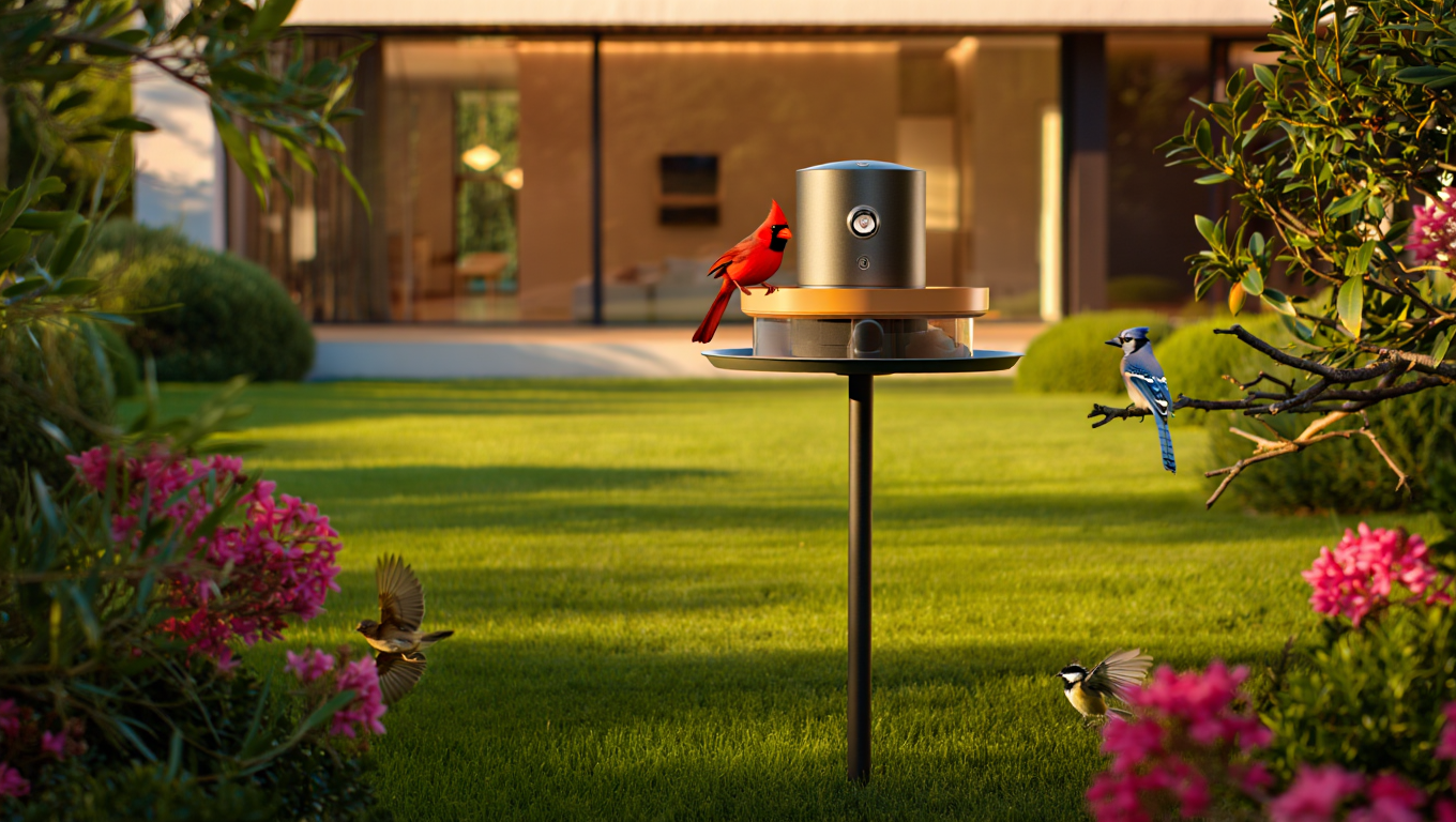 Smart Bird Feeder - Illustration 1