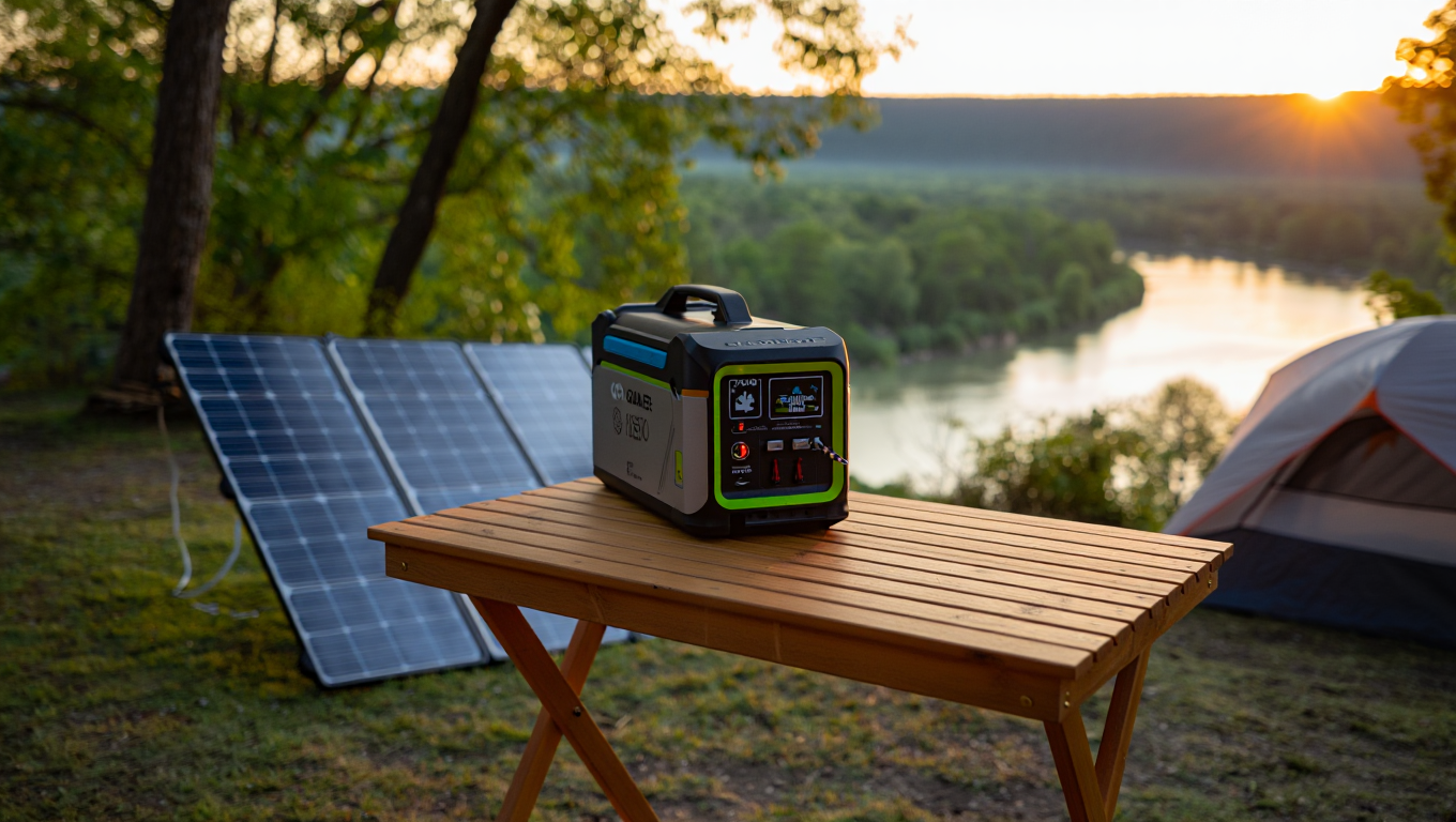 Solar Power Generator - Illustration 1