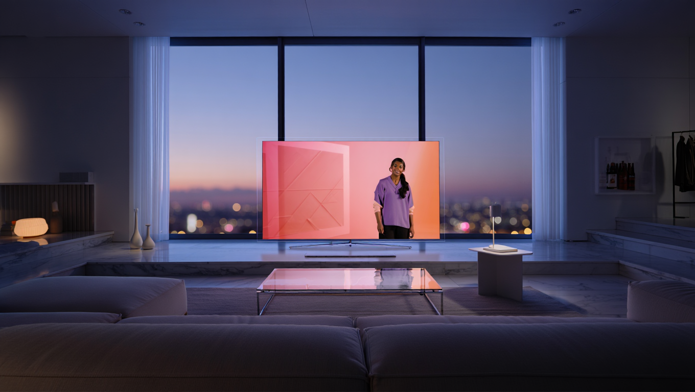 Transparent TV - Illustration 1