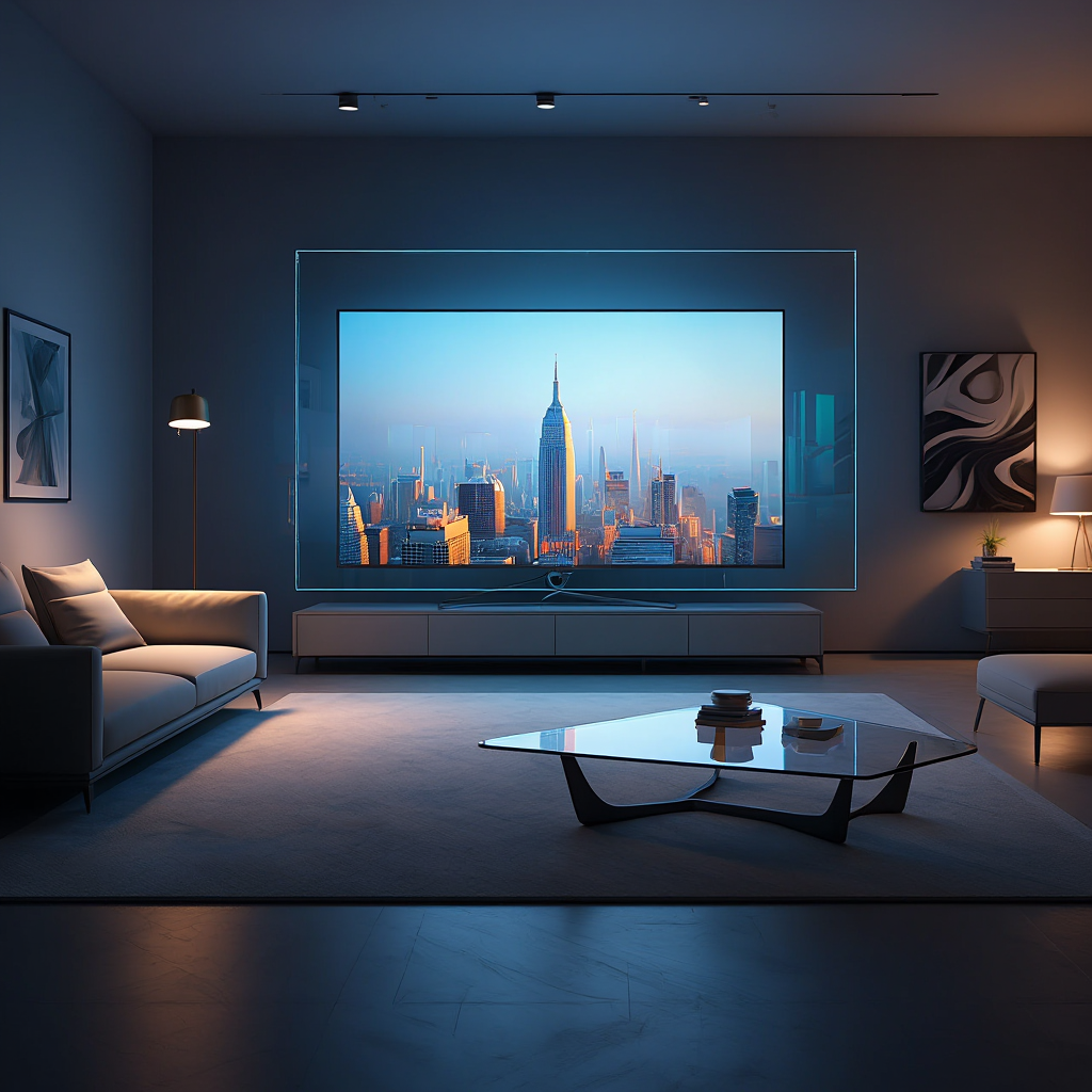 Transparent TV