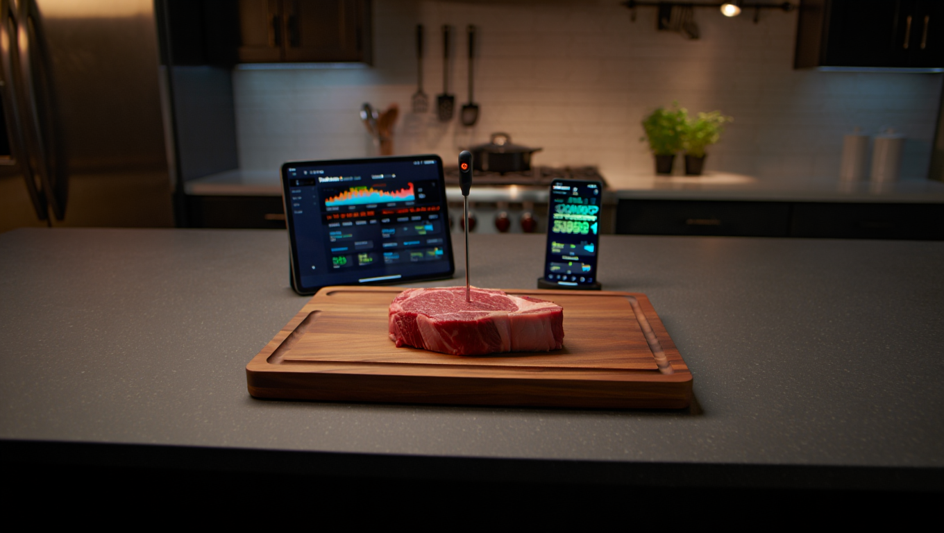 Smart Meat Thermometer - Illustration 1