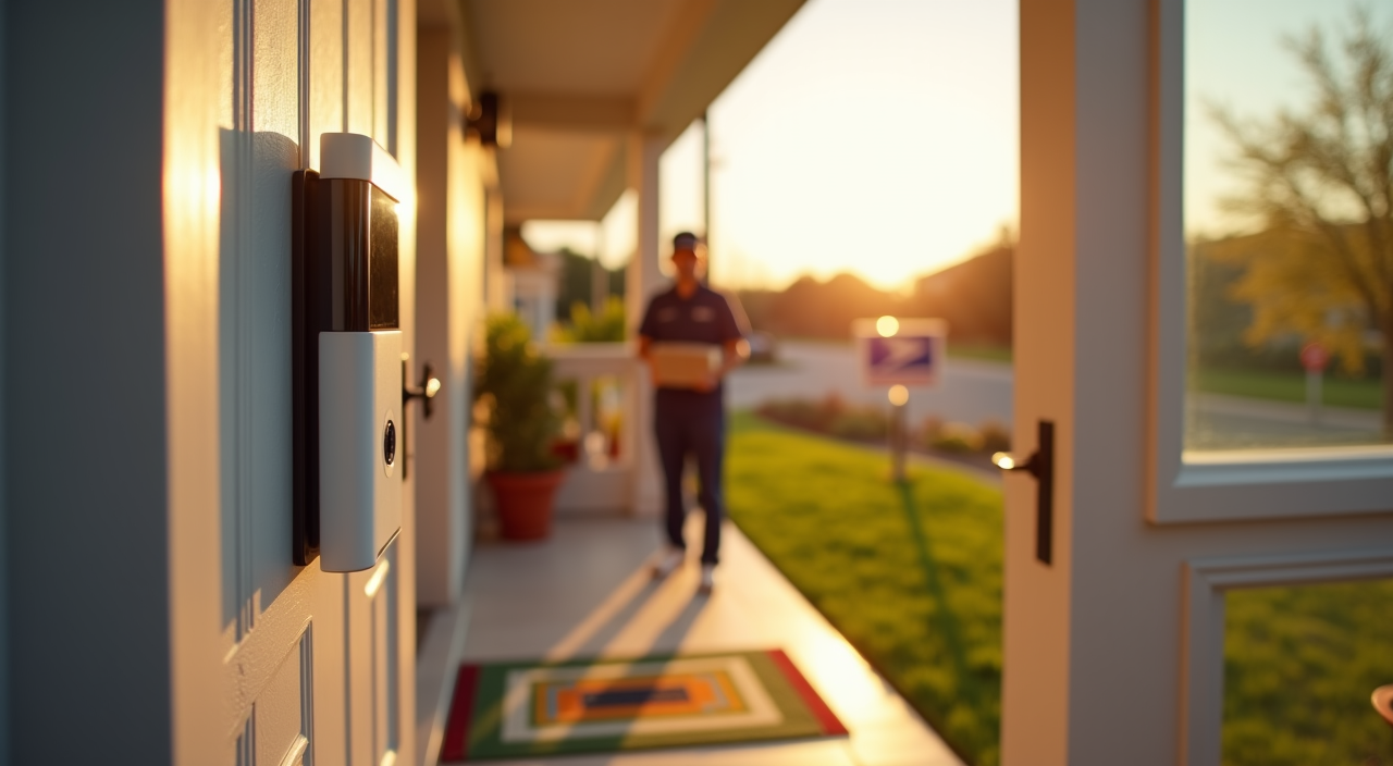 Tapo D210 2K video doorbell with clear daytime view
