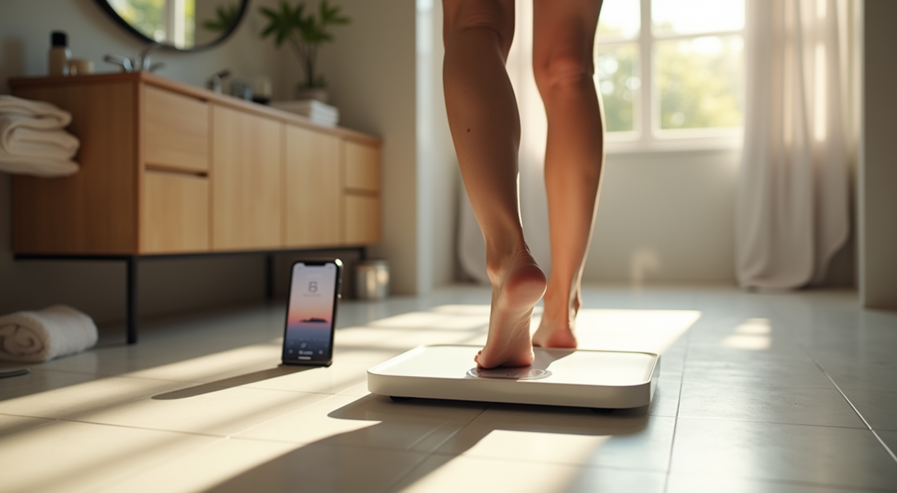 Etekcity digital scale and Bluetooth scale app interface