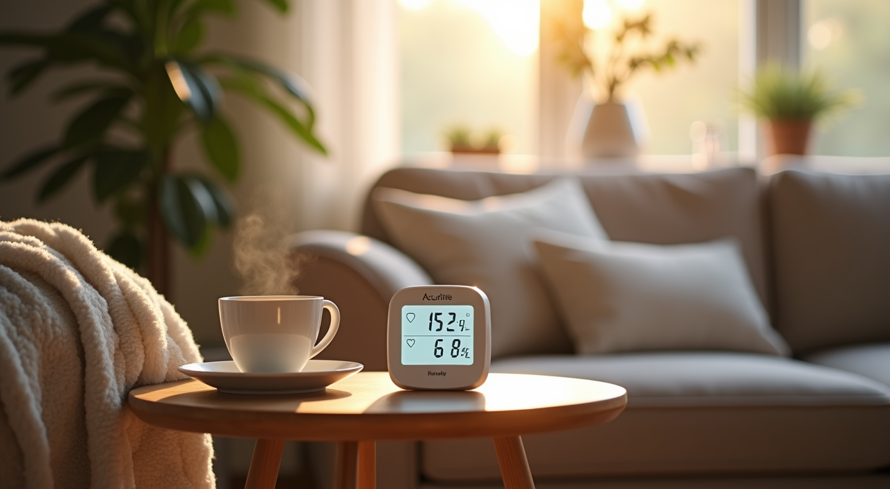 Digital thermometer and indoor hygrometer AcuRite 00613