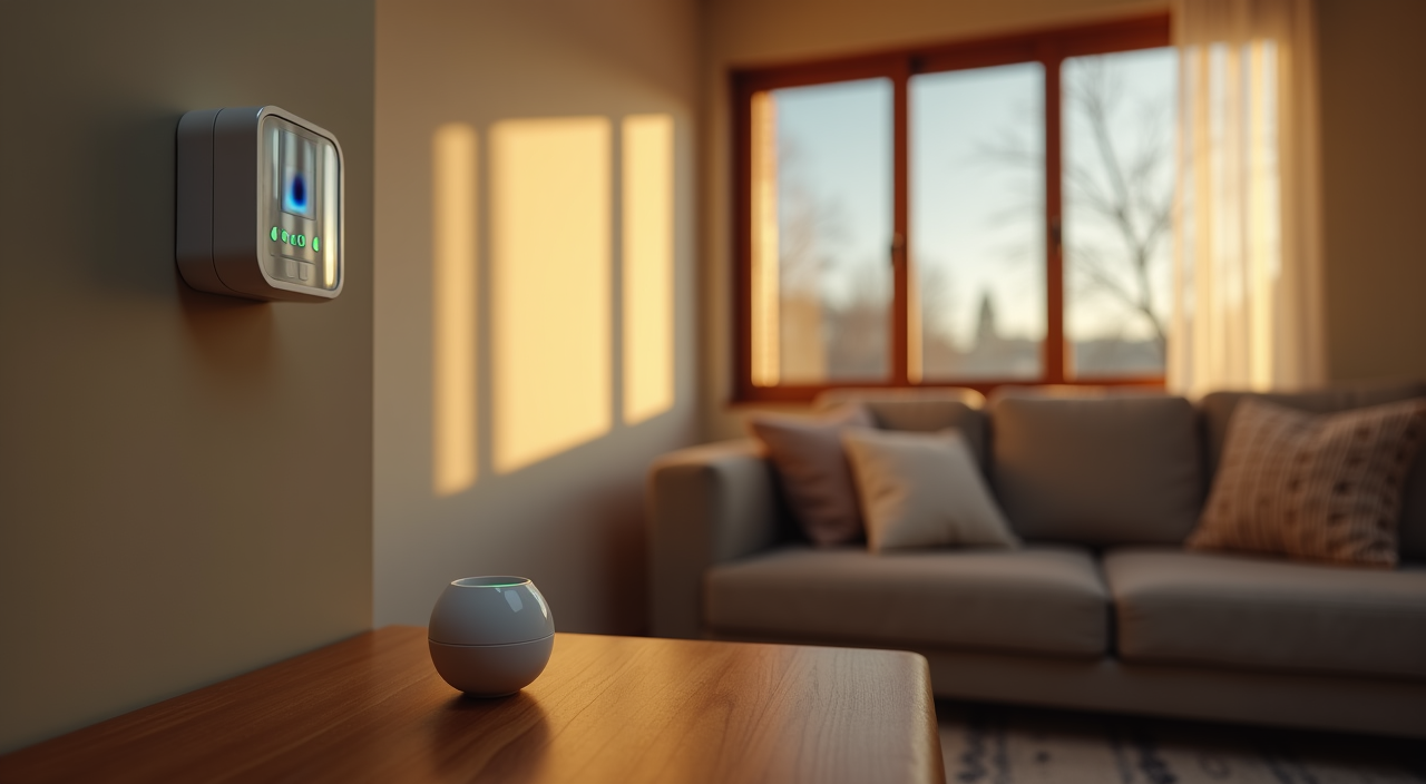 ecobee Smart Sensor 2 Pack white device on stand