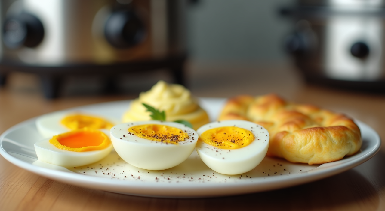 Egg poacher tray for omelets and poached eggs