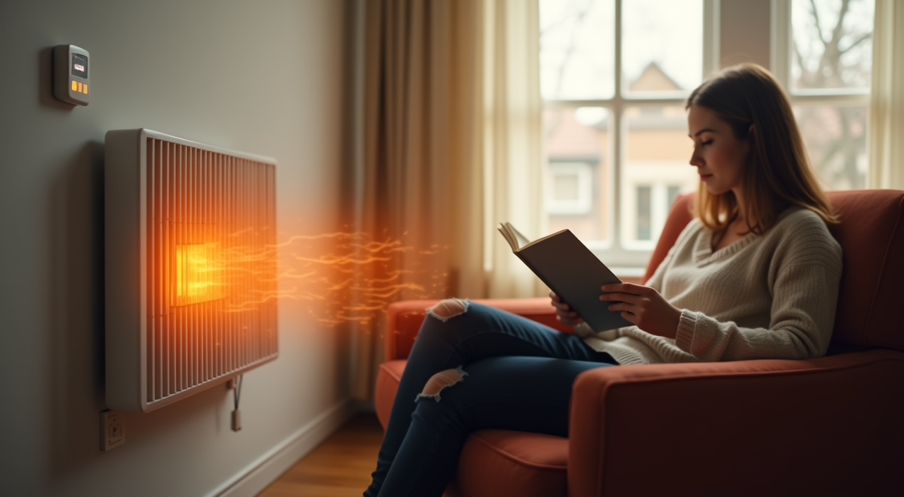 Smart Heater: 5 Best Wall Heaters for 2026 - Instant Comfort 2 DREO electric space heater with PTC technology and oscillation