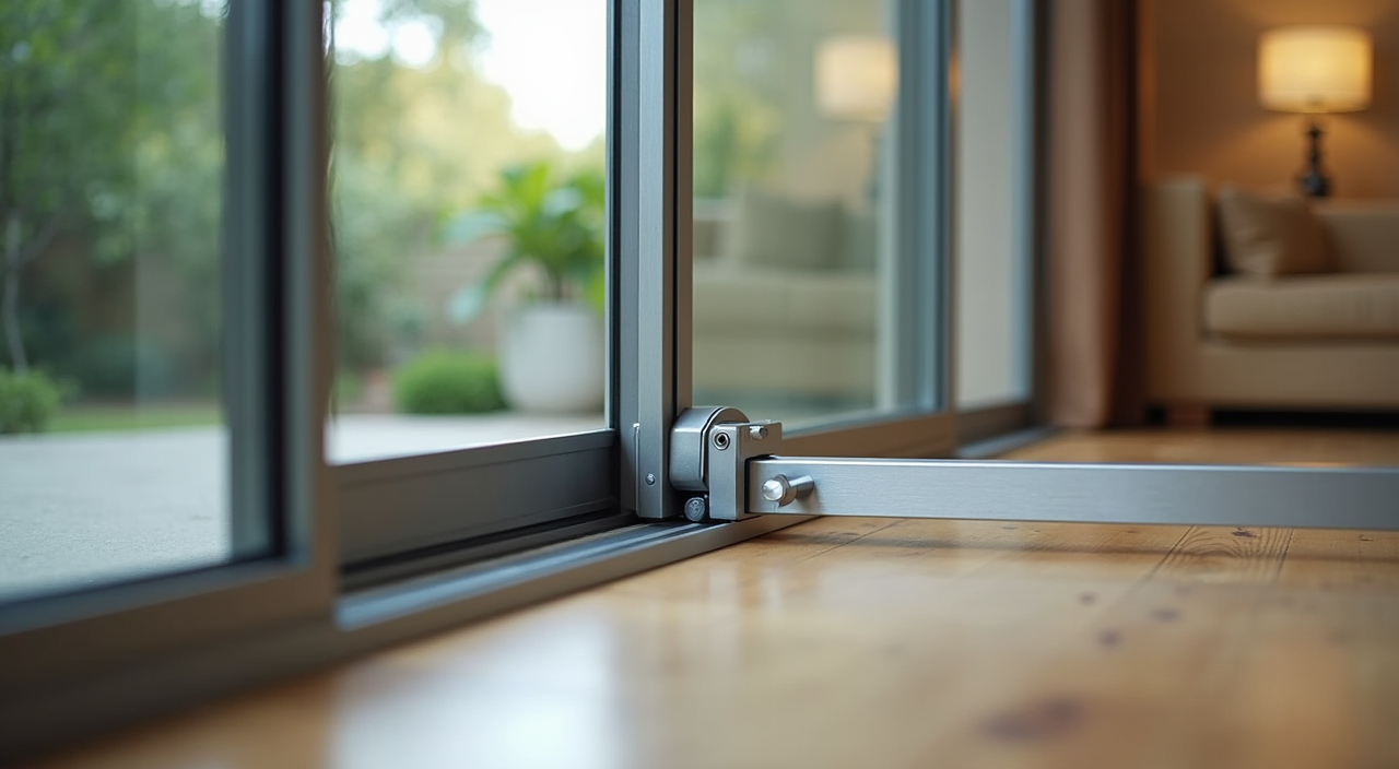 Travel door lock BRINKS security bar for portable protection
