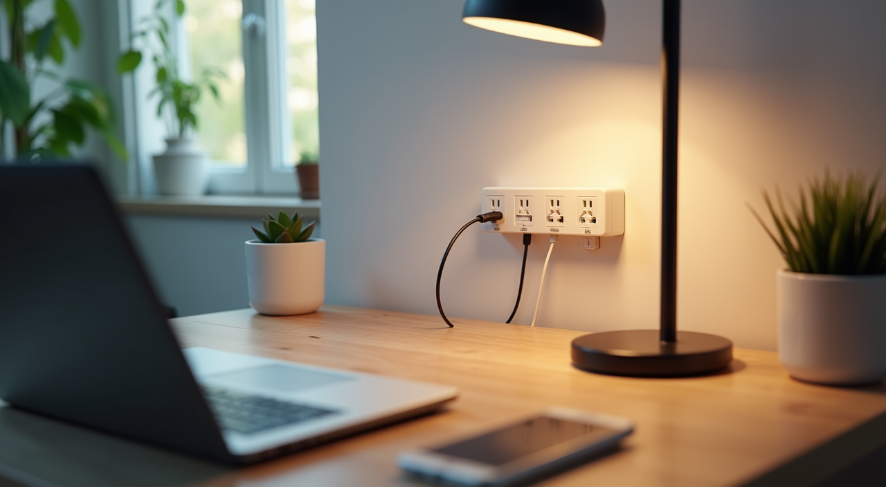 Surge Protector: 5 Easy Steps to Protect Electronics in 2026 1 Belkin 6-Outlet Wall Surge Protector plugged into a wall outlet
