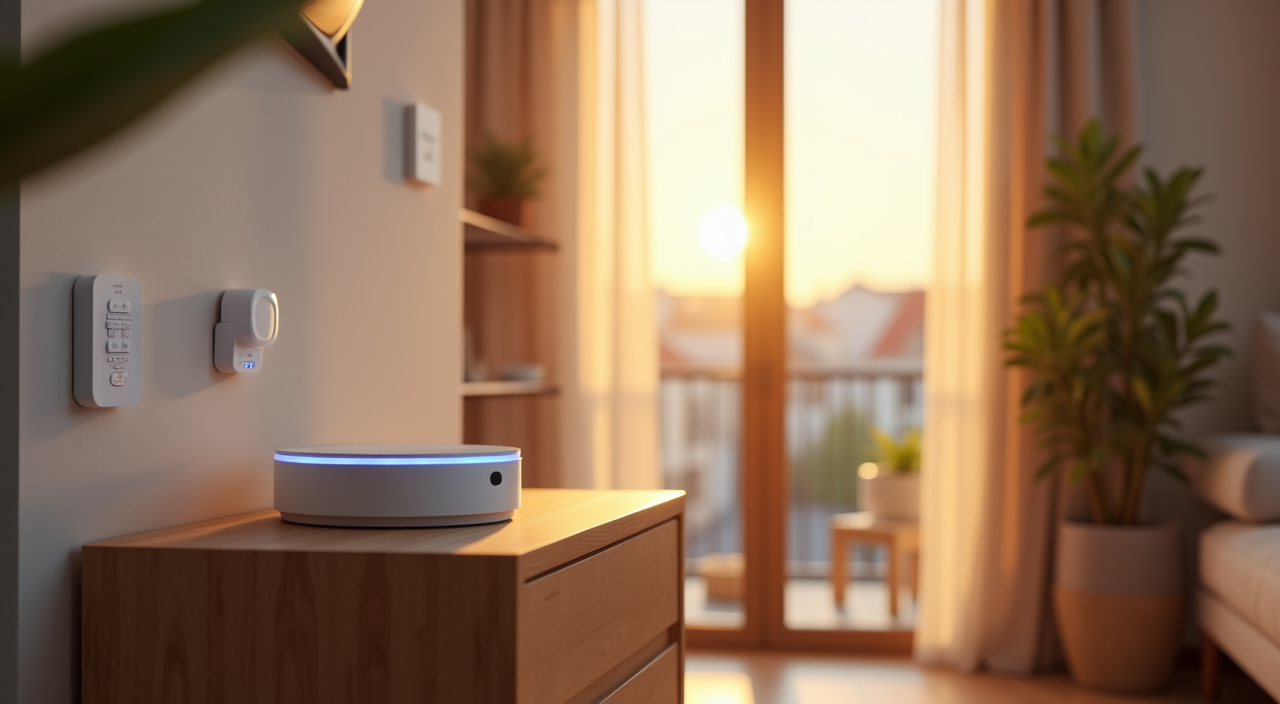 Ring Alarm 8-Piece Kit base station and sensors