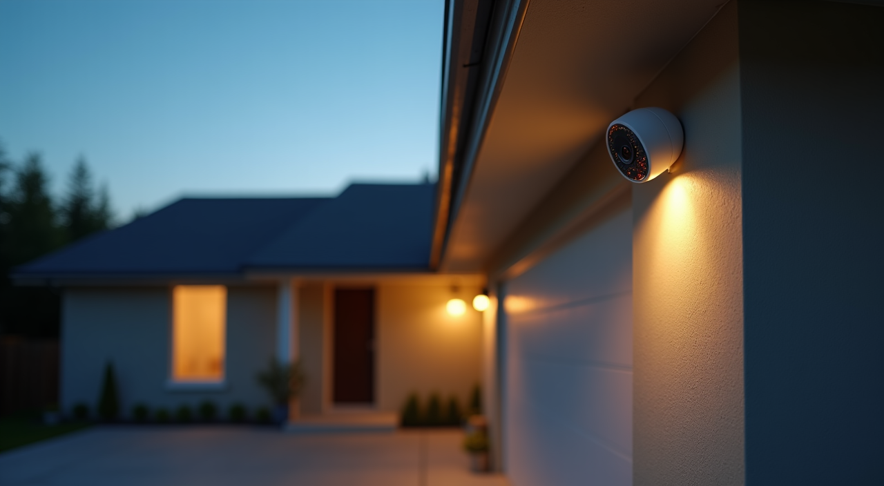SimpliSafe wireless security camera outdoor